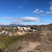 Escombrera en Nájera